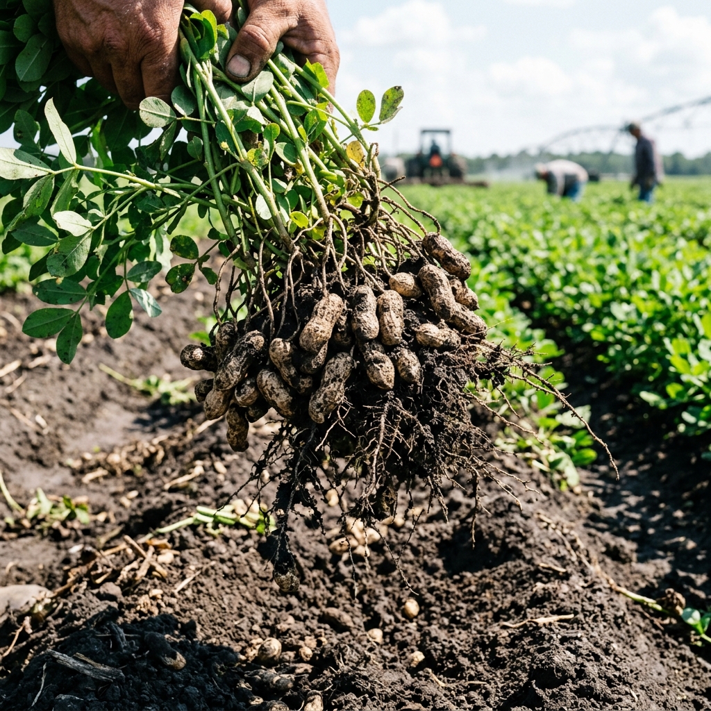 Panen Kacang Tanah Melimpah Lahan Subur Agribisnis 2026