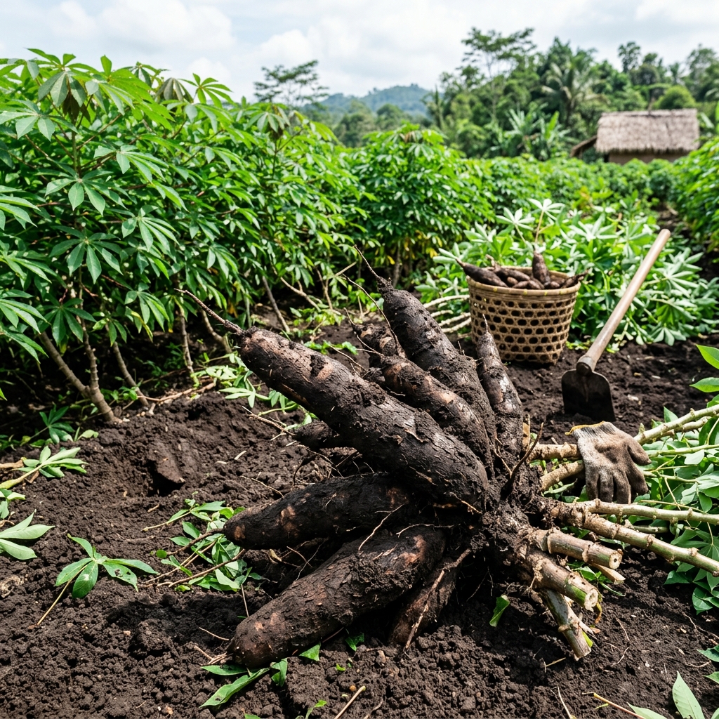 Panen Umbi Singkong Industri Raksasa Tapioka Agribisnis 2026